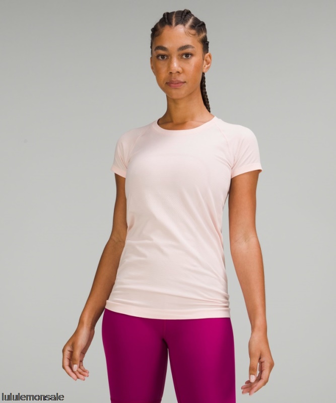 Lululemon Damen DELULU156 | Swiftly Tech Kurzarmshirt 20 Erdbeermilchshake